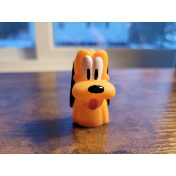 Vintage 1982 Ginsey Disney Pluto Finger Puppet - Picture 1 of 6